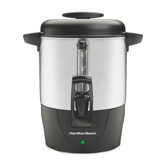Hamilton Beach Other - Hamilton Beach Coffee Urn Unisex 40 Cup Silver NIB Dispensing Percolator 40540